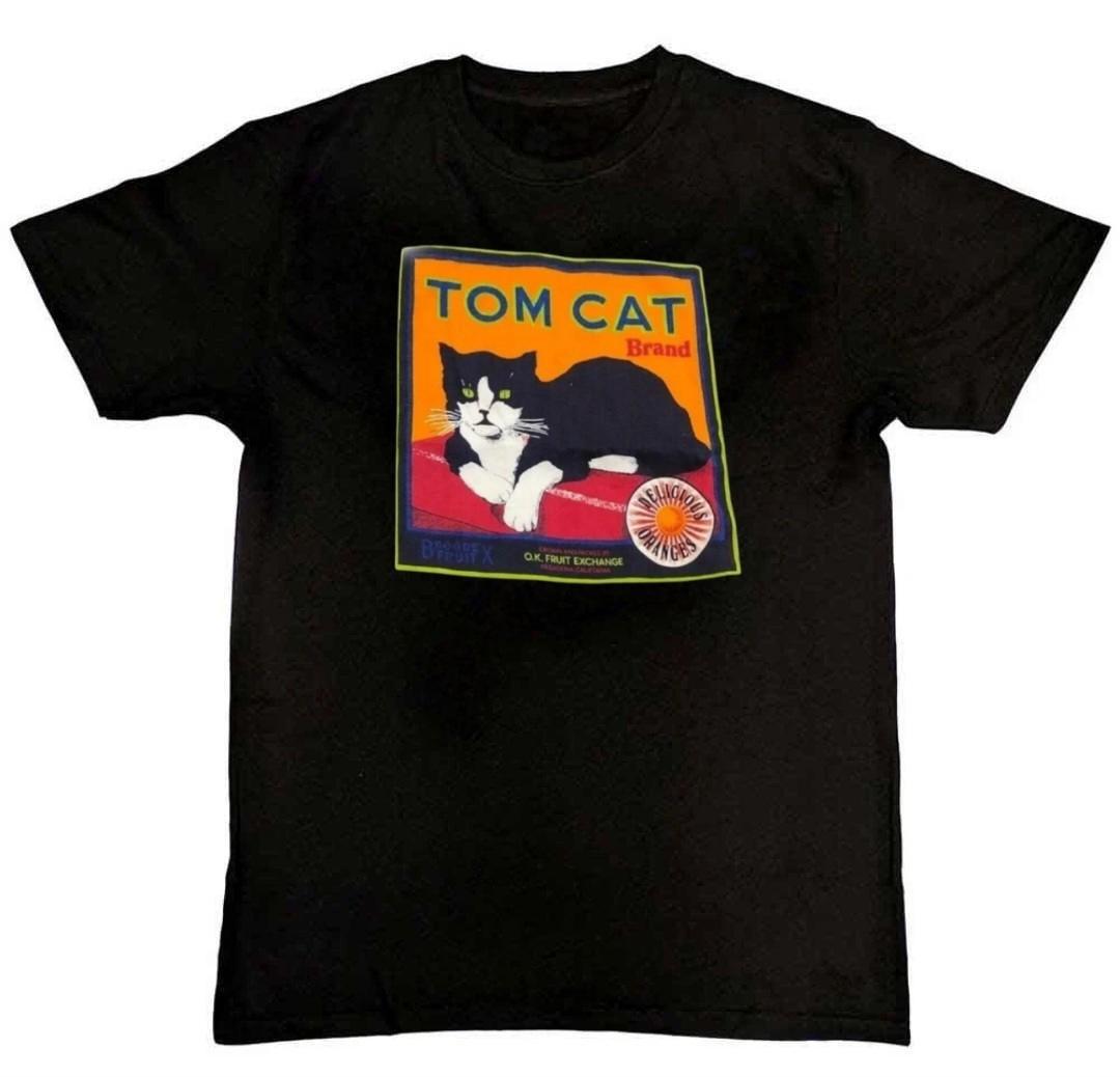 Vintage Tom Cat band Graphic Print Mens T-Shirt XL