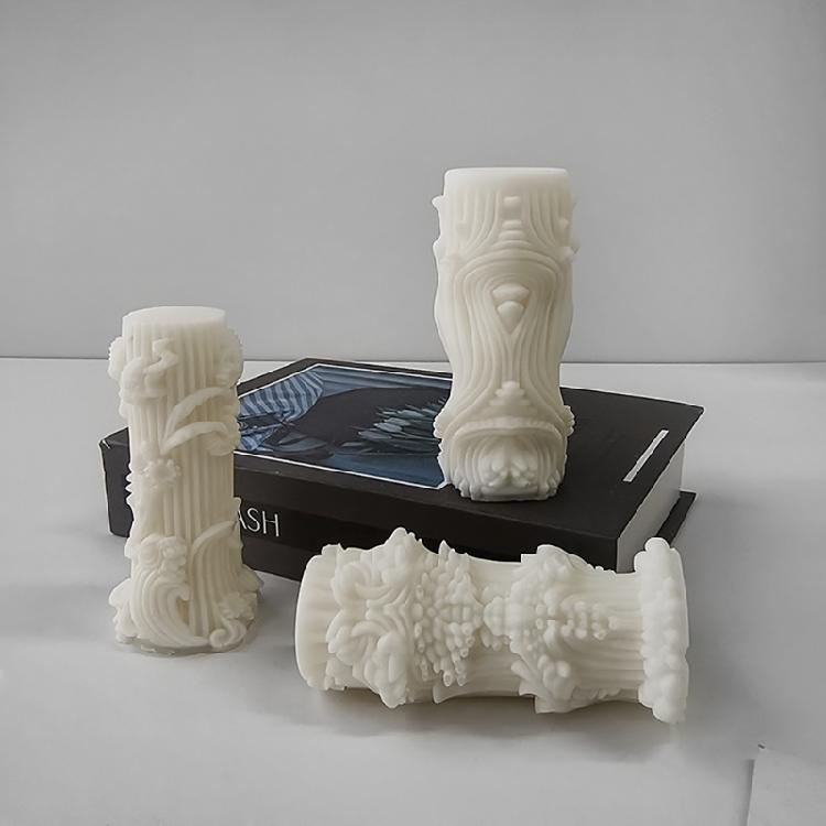 Kerzenformen Zylinderförmige Bastelform zur Herstellung von künstlerisch geschwungenen Kerzen