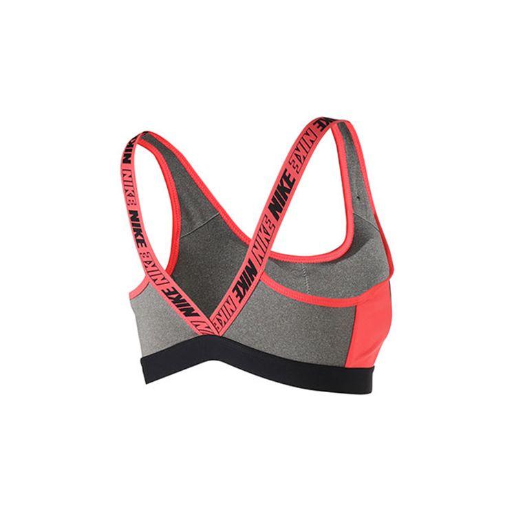 Nike Classic Medium Support Sports Bra Women Underwear Carbon-Gray AQ0143-092