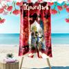 Eleanor and Jack 2D Flat Print Beach Towel, Large Soft Quick Dry Towel for Beach Camping SwimmingXSTJ0915556