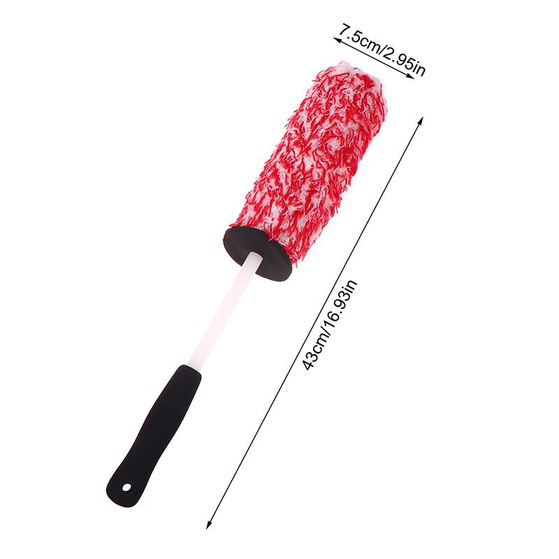 Szczotka do czyszczenia felg samochodowych z oponami, z mikrofibry, do mycia samochodu, przenośna szczotka do usuwania kurzu samochodowego, narzędzia do mycia, artykuły czyszczące