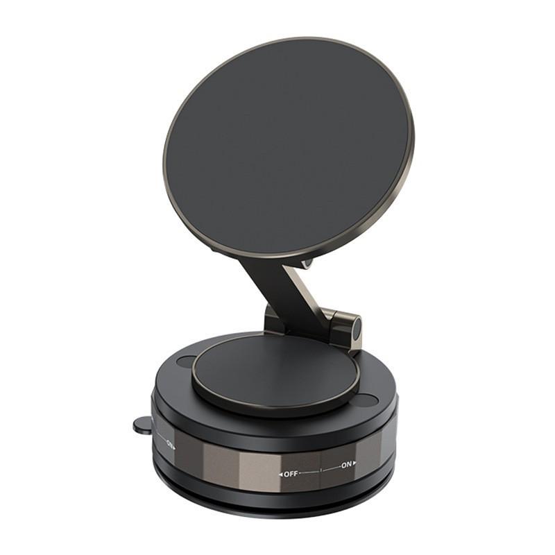 

Top-Selling Rotatable Magnetic Car Phone Holder with Suction Cup for Dashboard Navigation J30-3