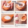 A74E-Hand Carved Wooden Steamed Stuffed Bun Mold, Pattern Steamed Stuffed Bun Mold,Steamed Stuffed Bun, Dim Sum Making Tools