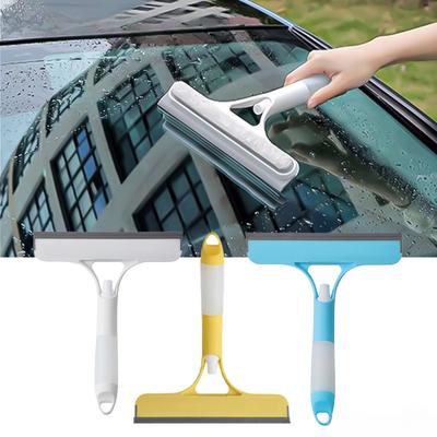 Autoglas-Reinigungswischer, 3-in-1, Autotür-, Fenster-, Windschutzscheiben-Reiniger, Abzieher mit Sprühflasche für das Auto-Haushaltswaschwerkzeug