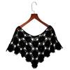 Boho Chic Lace Shawl Poncho Creative Hollow Out Vest Fashion Fake Collar  Garment Accessories