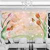 Tulip 3d Wallpaper Modern Jewelry Soft Wall Painting Bedroom Living Room Wall Mural Wallpaper