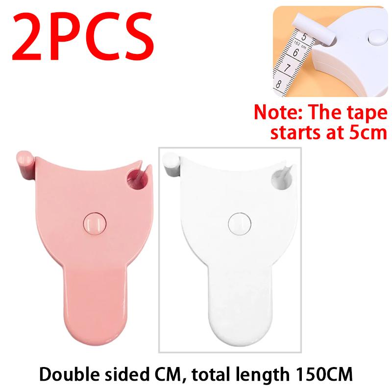 Portable Measuring Tape Mini Ruler Retractable Metric Tape in Inches Measuring Film for Body Soft Measuring Tape
