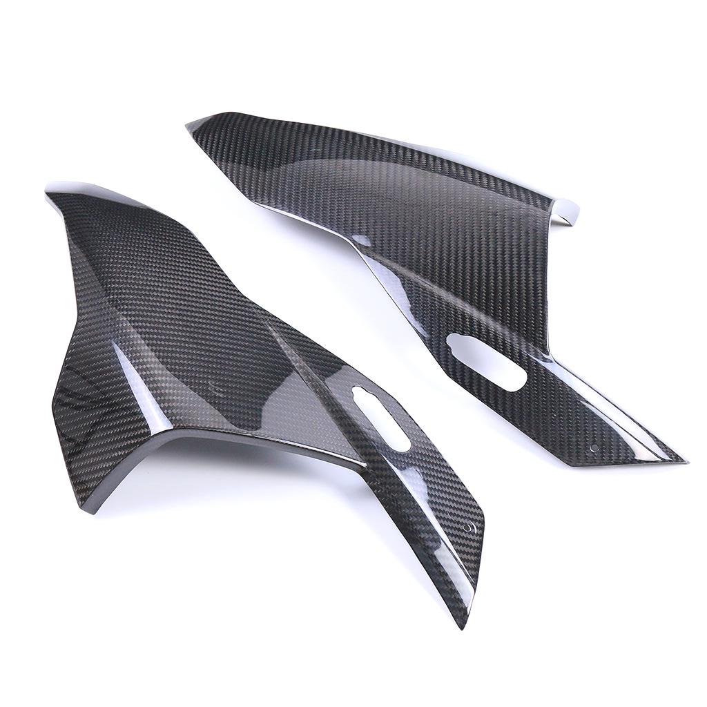 Compatible Carbon Fiber Headlight Cover Protector for BMW S1000RR Motorcycle