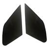 1 Pair Front Fender Door Pillar Garnish Window Glass Plate Cover Trim Fit For Honda Fit 2009-2013