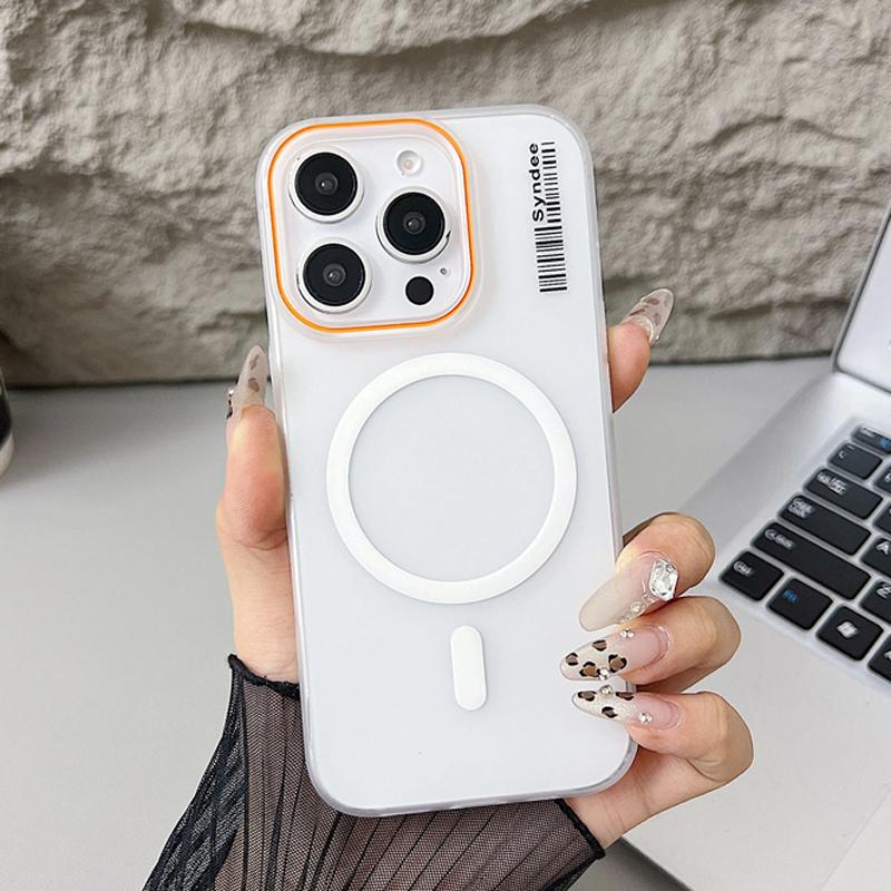 Luxury Transparent PC Hard Magnetic For Magsafe Phone Case For iPhone 16 15 14 Plus 13 12 11 Pro Max Wireless Charging Matte Cover
