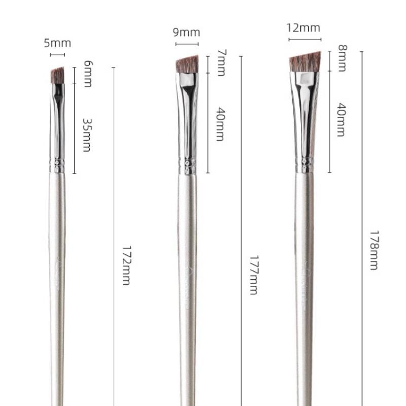 1PC GUOXIAONIU Super Thin Eyeliner Brush Portable Eyebrow Brush The Eyes Place Precise Detail BrushMultipurpose Cosmetic Tool