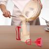 Electric Batter Mixer Cordless Electric Battery Powered Mixer Dispenser Pancake Cupcake Waffle Batter Maker Machine