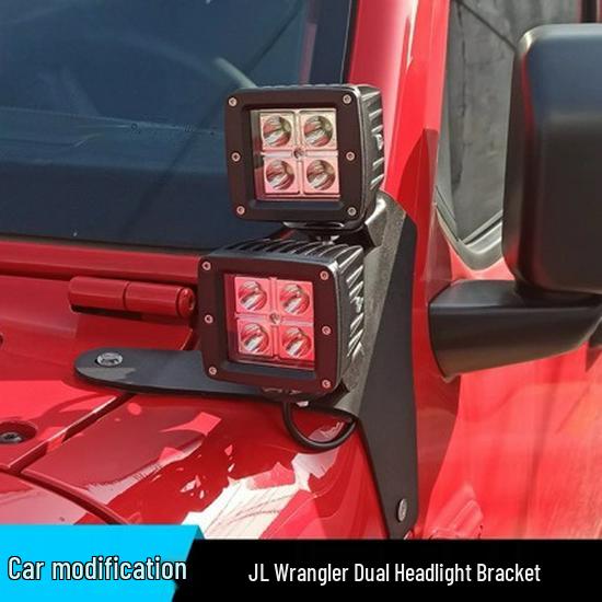 Jeep Wrangler & Gladiator A-Pillar Bracket 2018-2025 for JL JT Off-road Mods