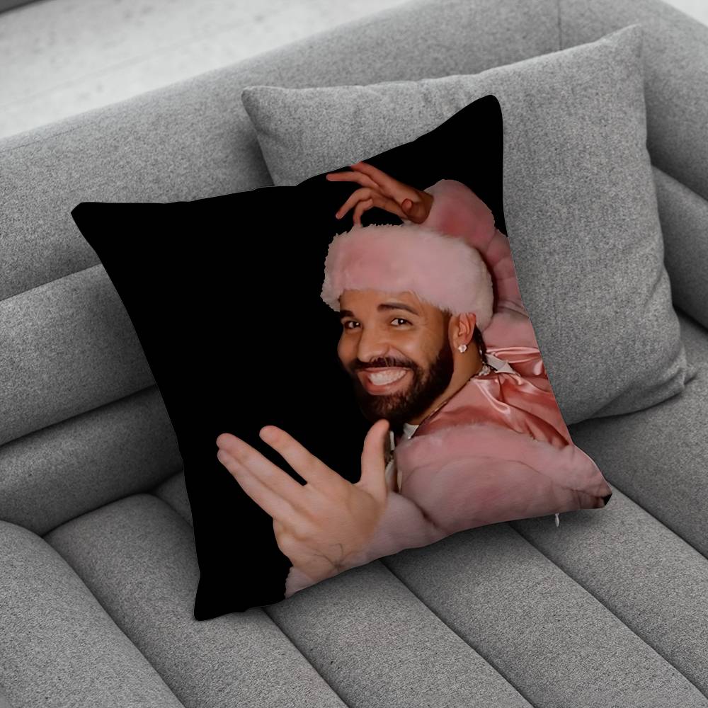 Rapper DDrake Pillow Case Pillowcase Home Sofa Cushions Car Cushions Pillowcover Office Pillowshell Pillow