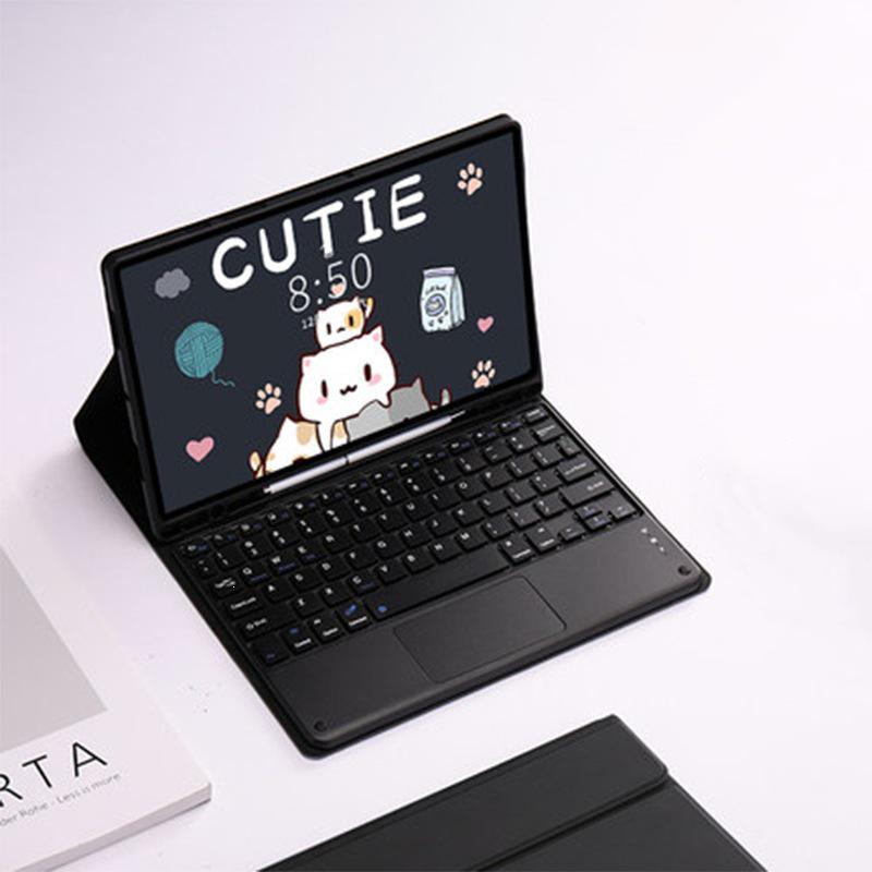 Samsung Tab A11 Protective Backlit Bluetooth Keyboard Case with Pen Slot (X133/X135)