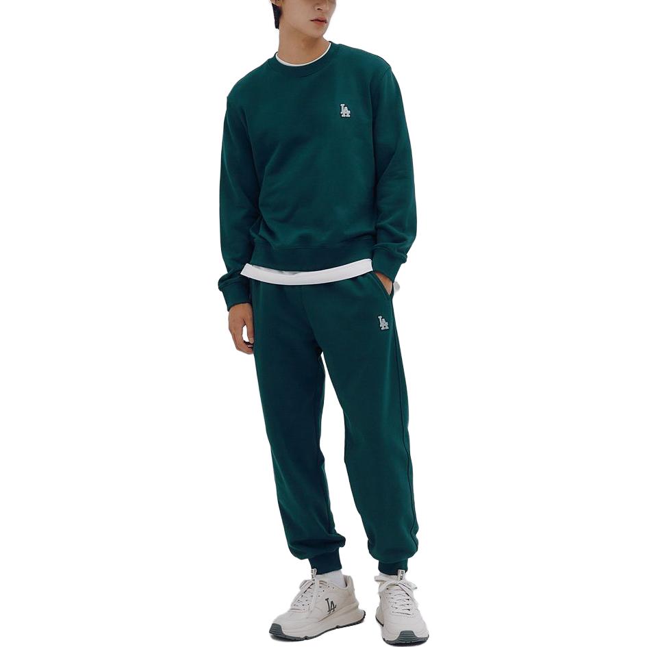 MLB Sweatshirts Men's Green Crew Neck Moderate Other 3AMTB0134-07GND