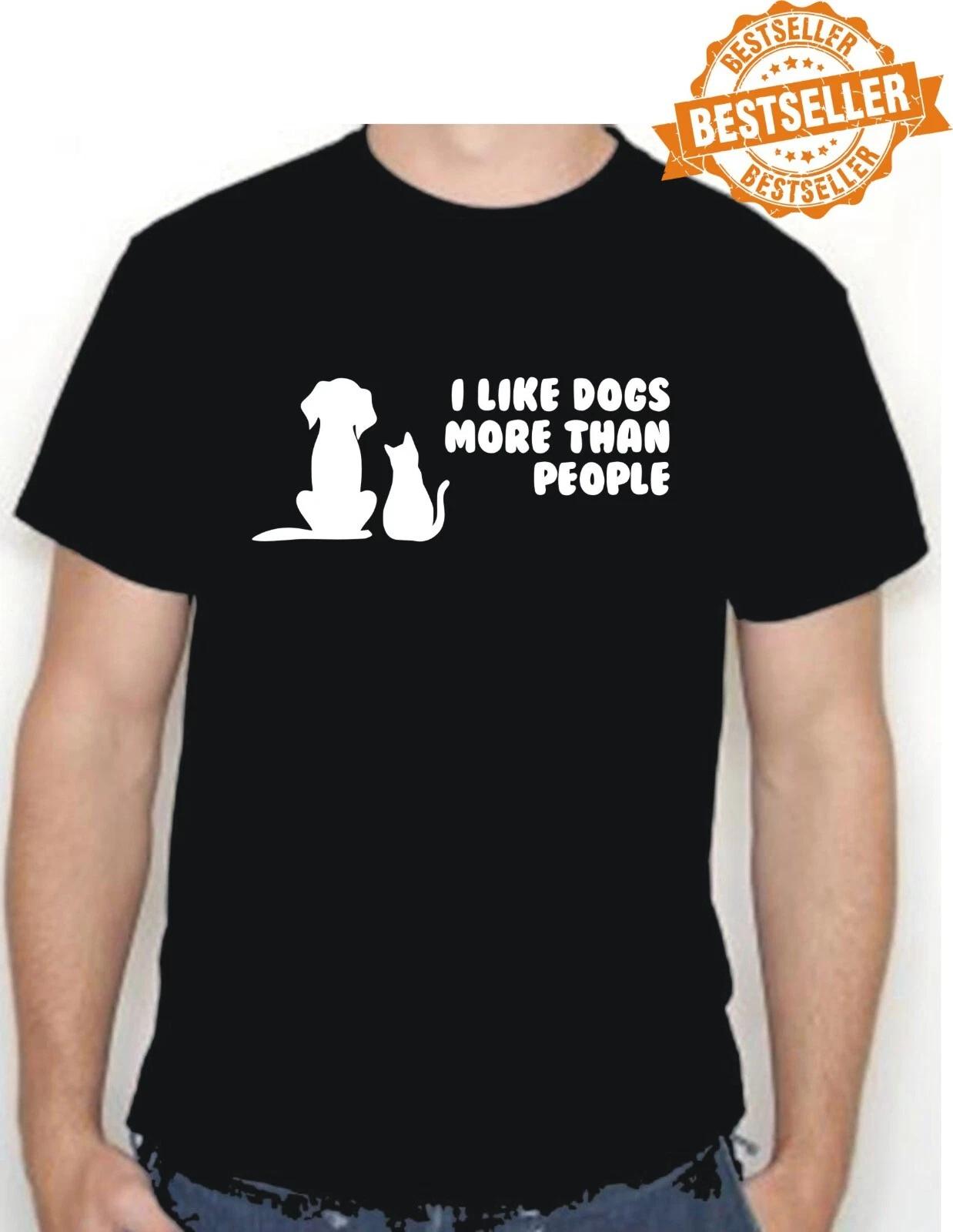 I LIKE DOGS T-Shirt / Tee Shirt / UNISEX / Birthday / Funny / Xmas / Pet / S-XXL M