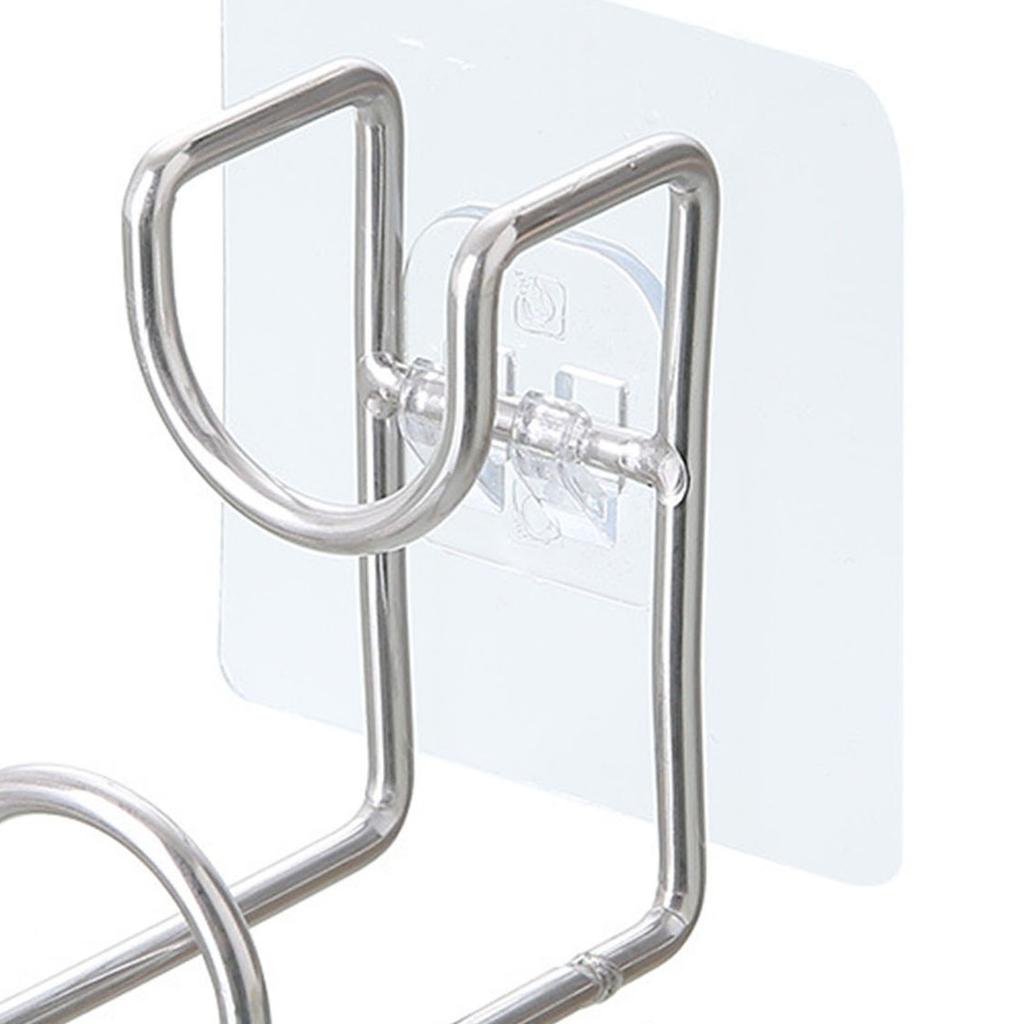 Waschbeckenhaken Edelstahl Stark Klebend Mehrzweck Einfach zu Installieren Klebehaken für