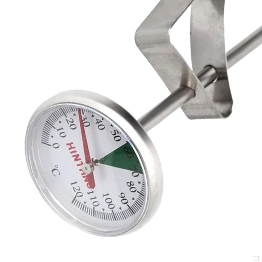 Food Thermometer Pot Portable Stainless Steel Coffee Probe Milk