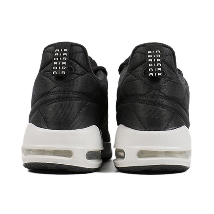Nike Air Max Jupiter Retro Leather Low Top Air Cushion Running Shoes Women Sneakers Black White AQ9588-002