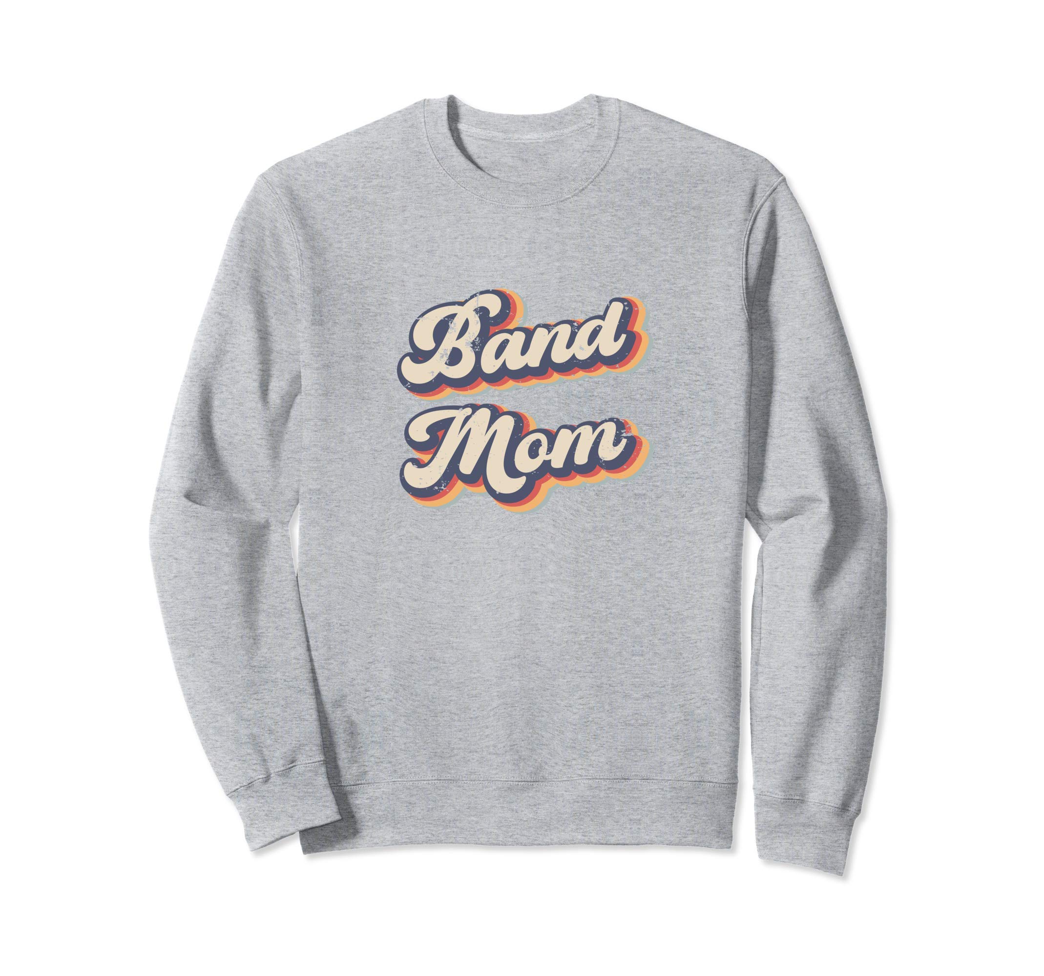 

Band Mom Marching Band Vintage Rainbow Sweatshirt