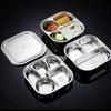Wutuo 304 Stainless Steel Divided Meal Tray Set
