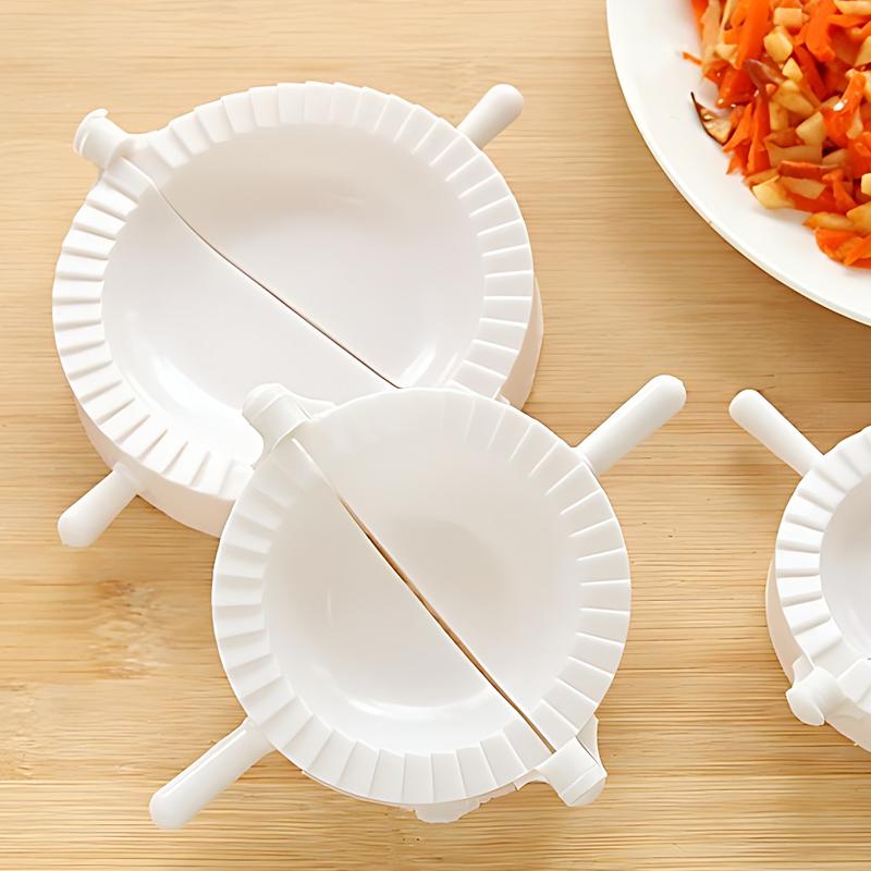 Dumpling Maker 7cm/8cm/10cm Plastic Dumpling Press Mold Ravioli Chinese Jiaozi Maker Fast and Convenient Use Kitchen Gadgets ZYF