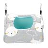 Four Seasons Canvas Gray Hamster Hammock Hanging House Nest for Chinchillas Small PetsGray Small Rabbit