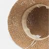 Women Hat Pure Handmade Woven Straw Breathable Summer Sunshade Hat UV Protection Seaside Vacation Fisherman Hat