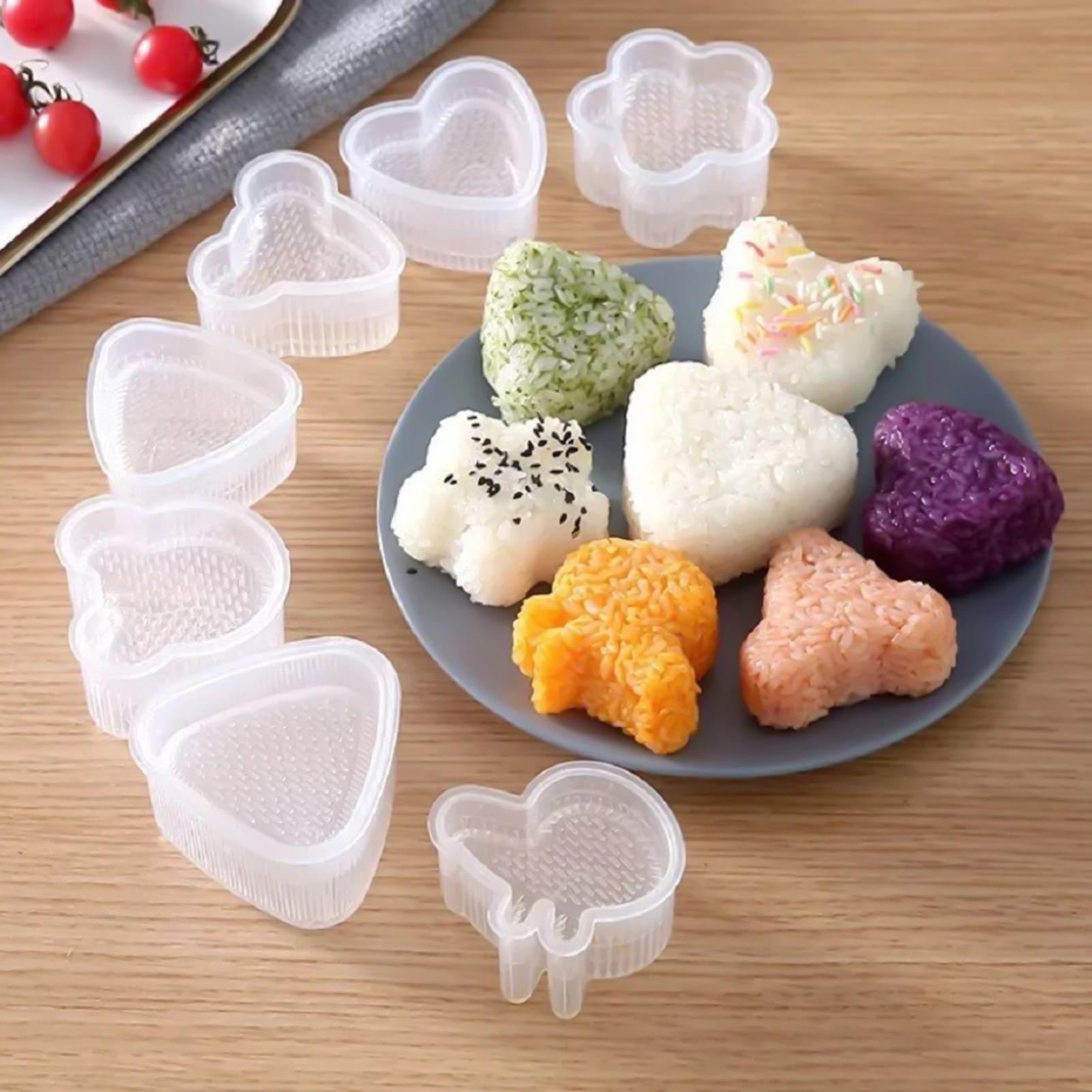 Sushi Mould Cartoon Triangle Mould Rice Ball Rice Ball Bento Press Mold Japanese DIY Tools Kitchen Accessories China Mainland