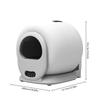 Rotating Automatic Cat Litter Box Self Cleaning and Deodorization with Touch Panel Enclosed