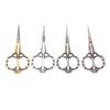 Stainless Steel Exquisite Retro Scissors Classical Plum Shear Cross Stainless Steel Scissors