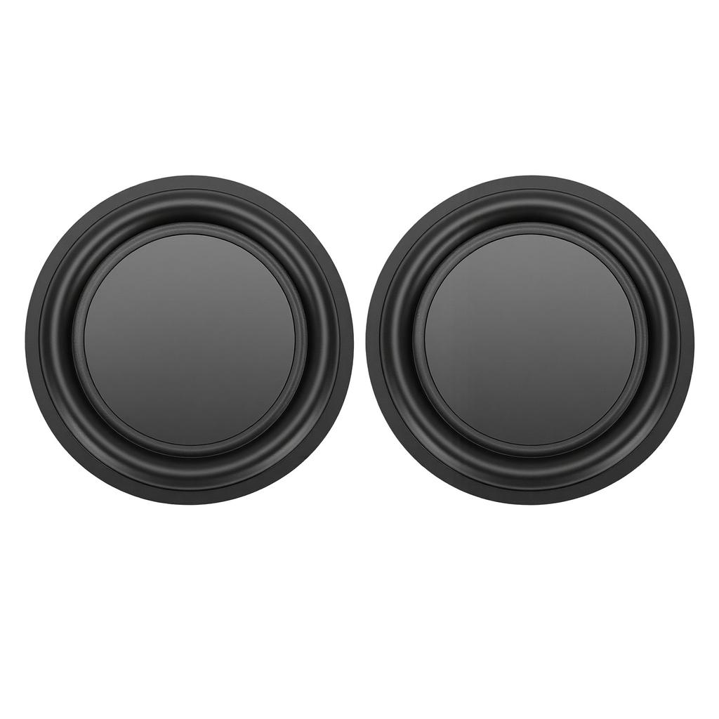 2pcs 5.5in Subwoofer Diaphragm Speaker Bass Diaphragm for Subwoofer Loudspeaker Repair