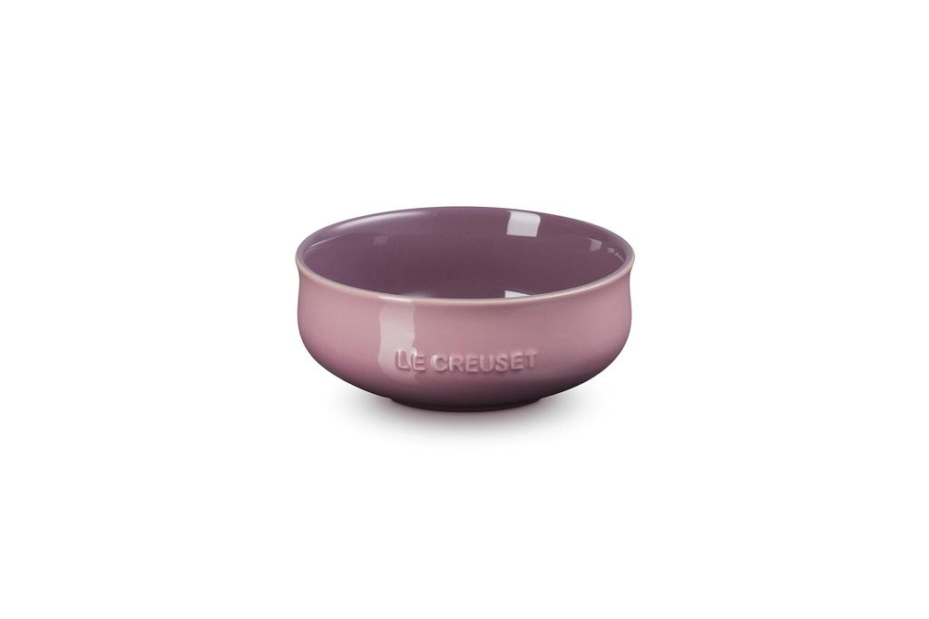 Le Creuset Flora Bowl, 550ml, Mauve Pink, Heat-Resistant, Cold-Resistant, Microwave- and Oven-Safe [Official Japanese Product]