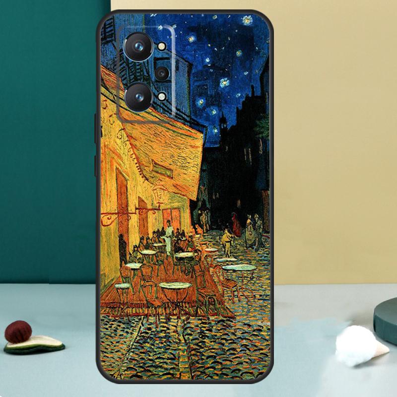 Van Gogh Ölgemälde Hülle für Realme GT 6T 5 6 GT 7 Pro C67 C75 C61 C55 C53 C51 C21Y C25S 10 11 12 13 14 Pro Plus
