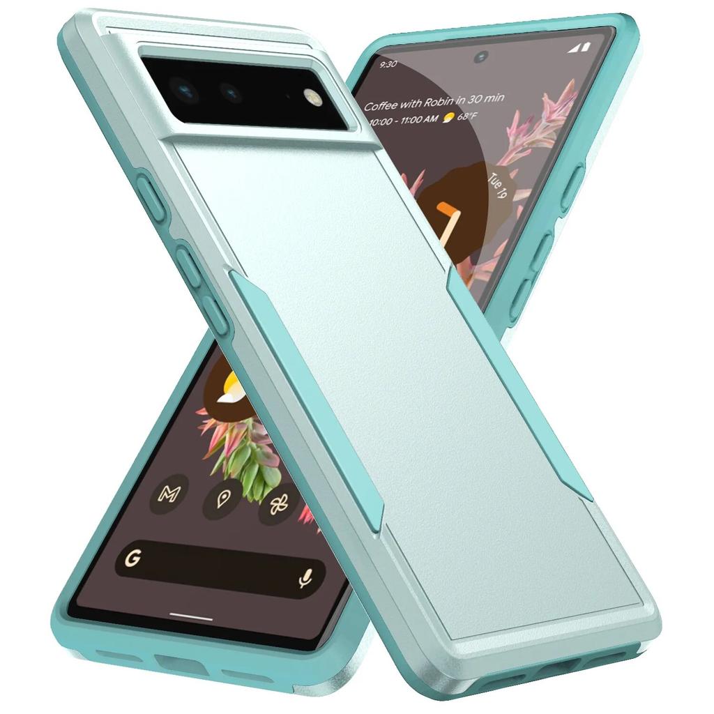 Carcasă armura 2 în 1 fără amprentă pentru Google Pixel 8 Pro 7A 6A Pixel8 Pixel7 Pixel6 Pixel 6 7 Pro Pixel7a Pixel6a Husă mată