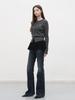 General Idea Scallop Mini Layered Skirt [Black] / Wbe3L13511