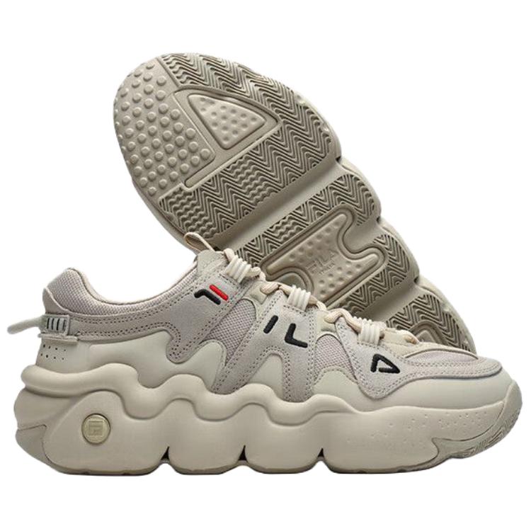 FILA Panini Comfortable Soft Low-Top Casual Shoes Men sneakers Beige F52M531199FOC