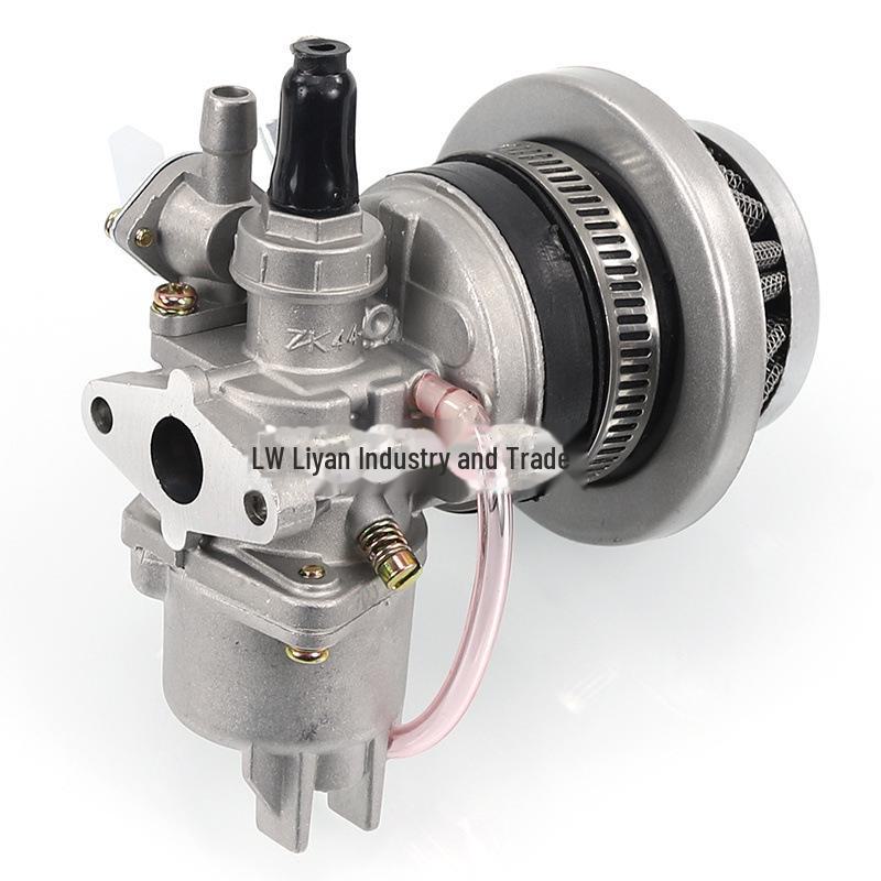 49cc Mini Motorcycle Accessories: Small Sports Car Off-Road Leah 2-Stroke Engine Carburetor with Air Filter.