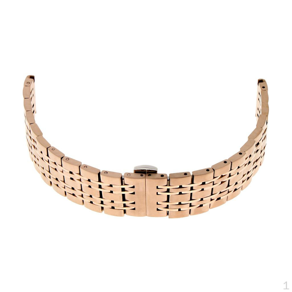 

18/20/22mm Stainless Steel Wrist Strap Bracelet Folding Clasp 20mm