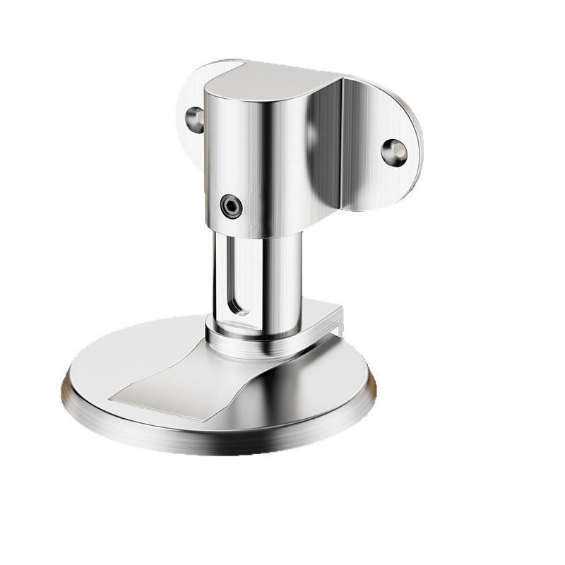 Punch-Free Magnetic Door Stopper with Anti-Collision & Invisible Design