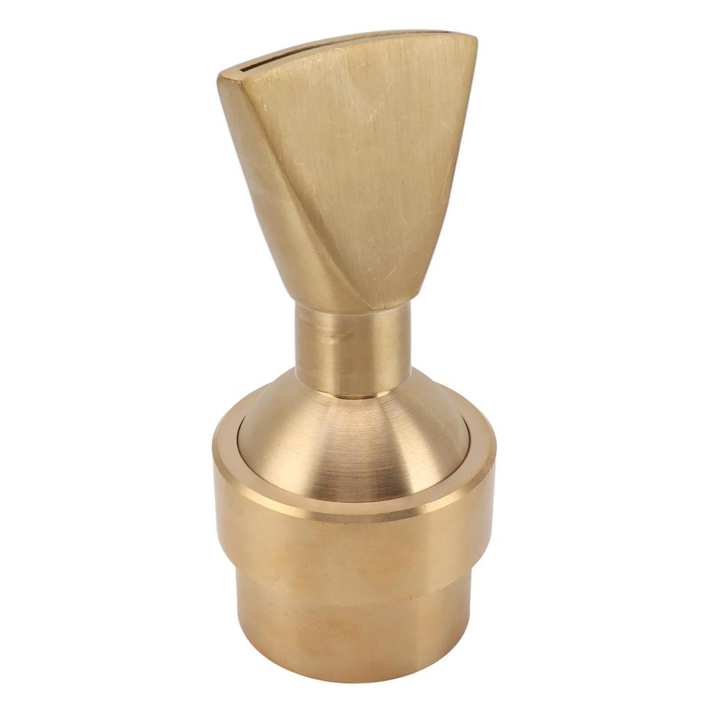 Vifteformet fontenedyse Kobber Justerbar Jevn Vannsprut Vifteformet Fontenesprøytehode for