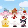 Adorable Sanrio Figure Set Including Kuromi Cinnamoroll Pudding Dog And Sakura Collectible Toys