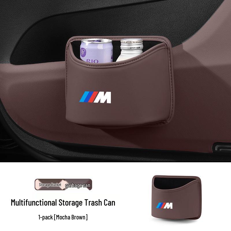 BMW Car Trash Can & Multi-functional Storage Box for 3, 5, 7 Series, X1-X5