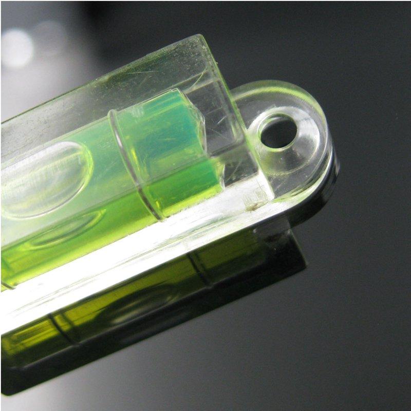 Acrylic Square Level Bubble Mini Spirit Level Bubble with Ears