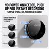 Mini Magnetic Voice Recorder 1536kbps HD Noise Reduction 38H Continuous Recording Strong Magnet 27g Student Classroom Meeting 64 6