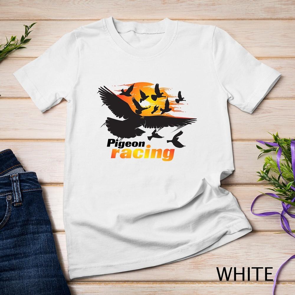 

Pigeon Racing Shirt Classic Bird Racers Unisex T-shirt 4XL