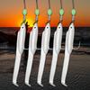 Luminous Fishing Rigs Fishing Baits Rigs, Fish Skin Sea Rigs, Glow Fishing Beads for Freshwater and Saltwater