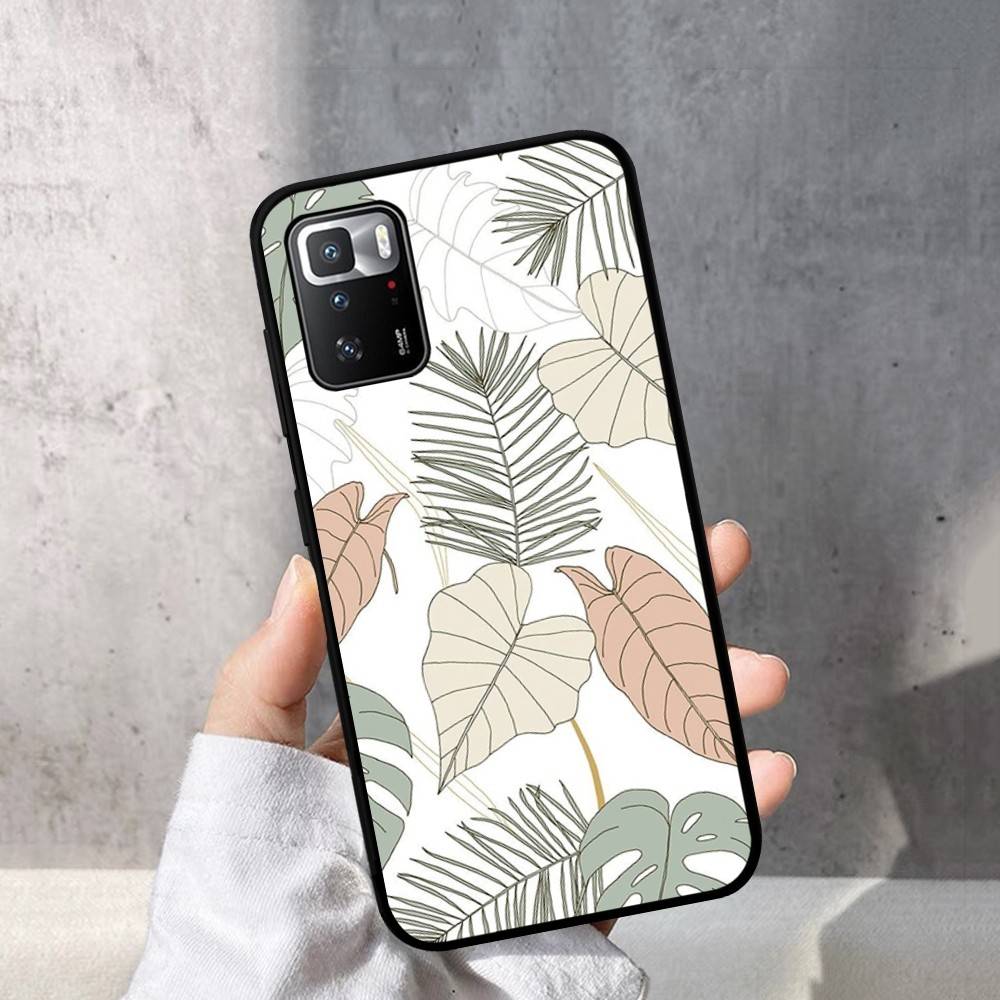 

Palm Tree Leaves Phone Case For Redmi Note 4 X 5 A 6 7 8 T 9 9S 10 11 11S 11Epro Poco M3 Pro Xiaomi POCO M3PRO 5G