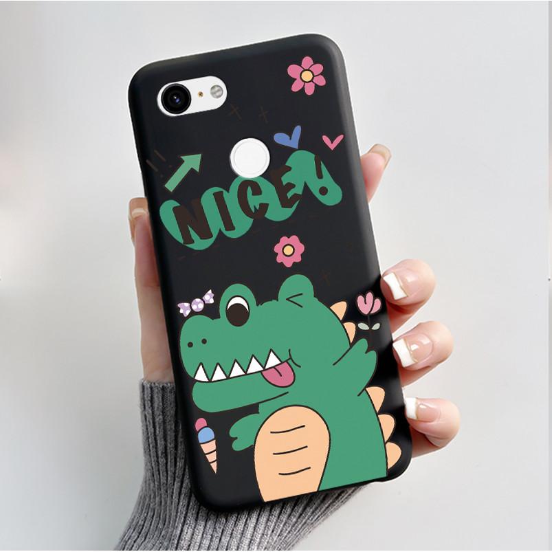 For Google Pixel 3 XL Case Black Bumper Soft TPU Silicone Cover for Pixel 3 XL Phone Cases Pixel3 3XL Butterfly Flower Capa